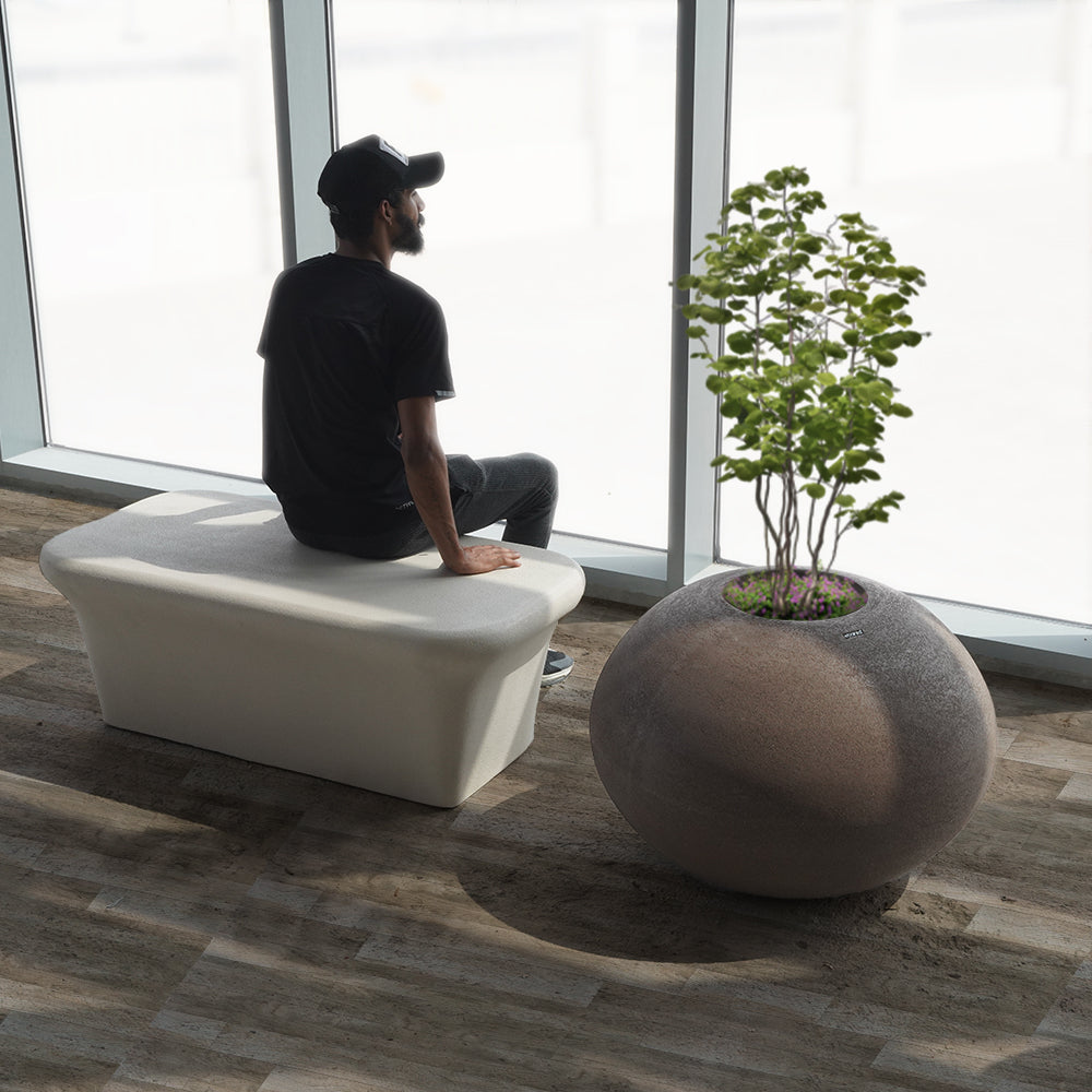 Pre-order 35 Days Delivery Coffee Brown Planter Box XK-4083B COFFEE -  Planter Boxes - ebarza Furniture UAE | Shop Modern Furniture in Abu Dhabi & Dubai - مفروشات ايبازرا في الامارات | تسوق اثاث عصري وديكورات مميزة في دبي وابوظبي