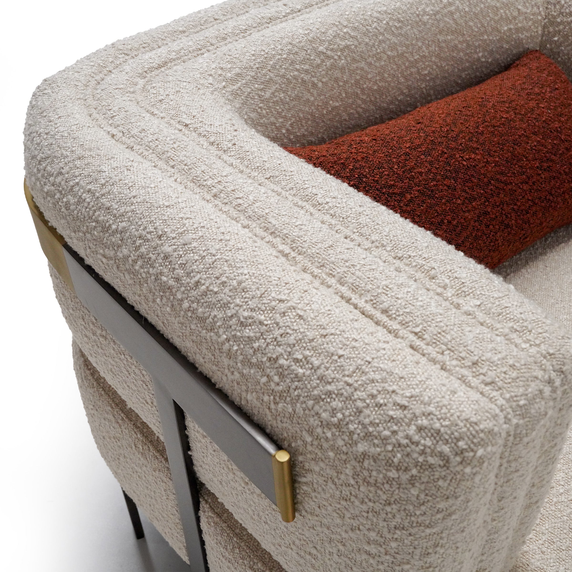 Teddy Armchair BS162-1 -  Armchairs - ebarza Furniture UAE | Shop Modern Furniture in Abu Dhabi & Dubai - مفروشات ايبازرا في الامارات | تسوق اثاث عصري وديكورات مميزة في دبي وابوظبي