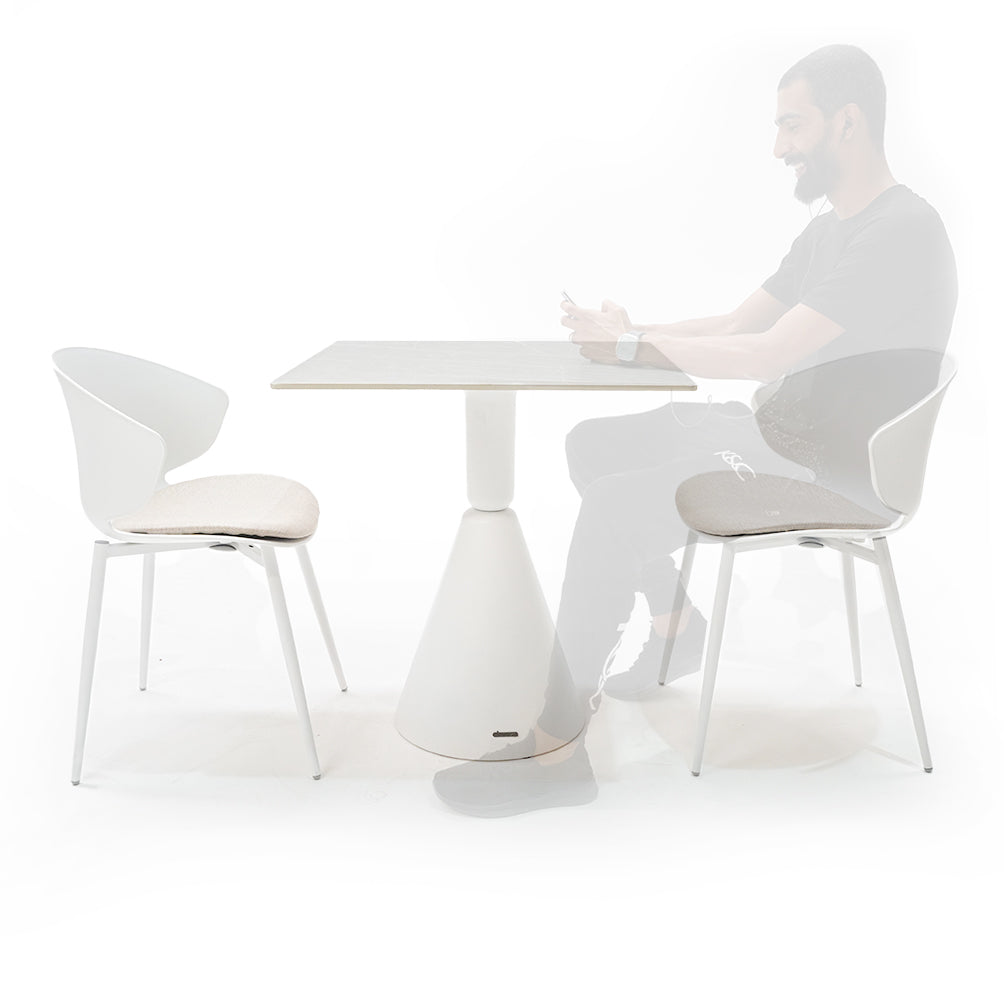 Dining Table Base 72cm 40BTB-White -  Table bases - ebarza Furniture UAE | Shop Modern Furniture in Abu Dhabi & Dubai - مفروشات ايبازرا في الامارات | تسوق اثاث عصري وديكورات مميزة في دبي وابوظبي