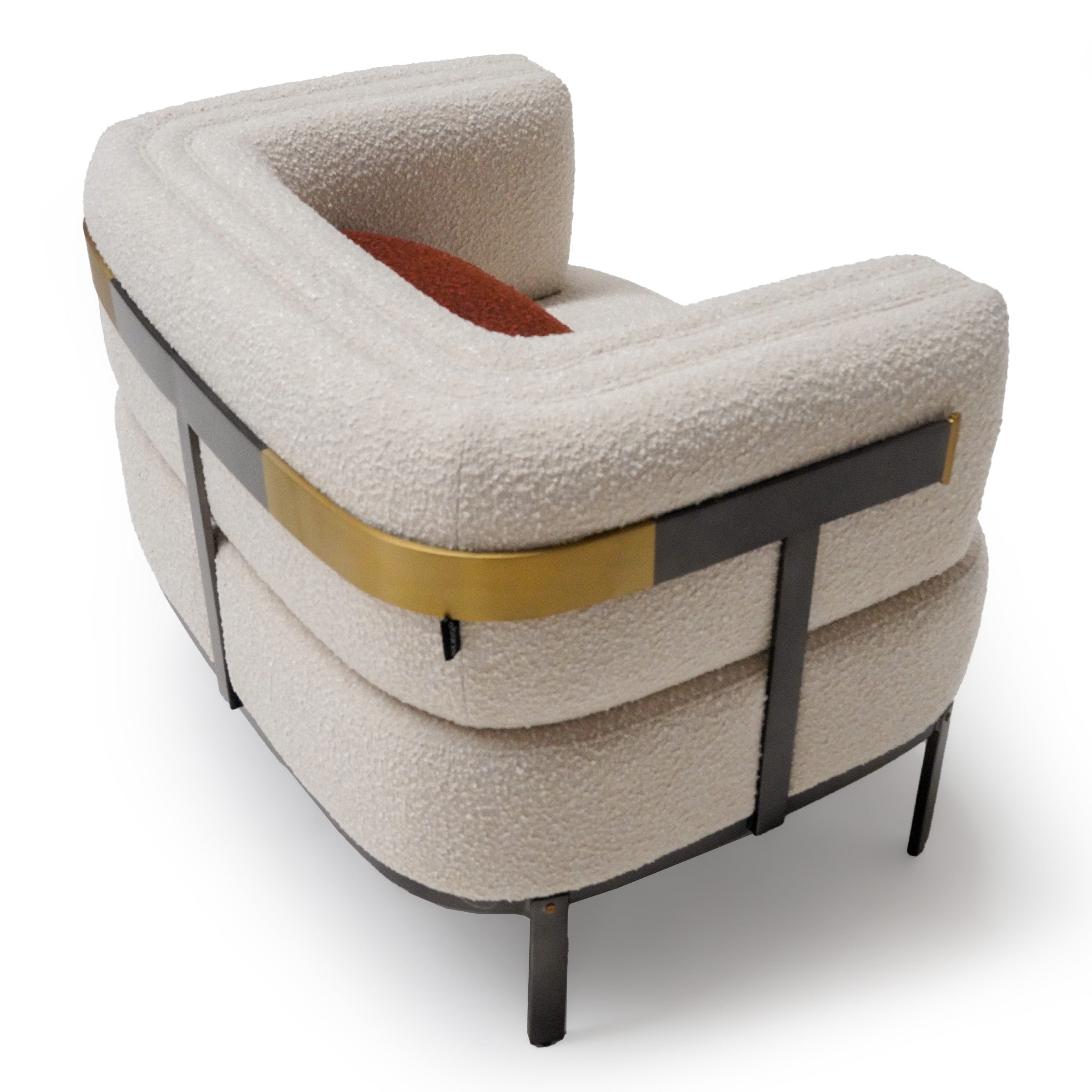 Teddy Armchair BS162-1 -  Armchairs - ebarza Furniture UAE | Shop Modern Furniture in Abu Dhabi & Dubai - مفروشات ايبازرا في الامارات | تسوق اثاث عصري وديكورات مميزة في دبي وابوظبي