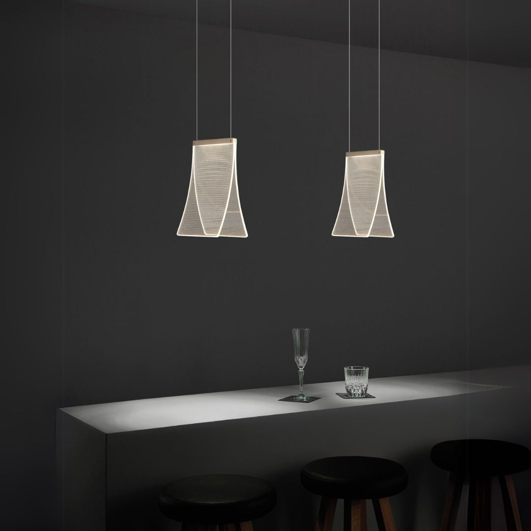 Aura Clear  Pendant Lamp MA05537CA-001 -  Pendant Lamps - ebarza Furniture UAE | Shop Modern Furniture in Abu Dhabi & Dubai - مفروشات ايبازرا في الامارات | تسوق اثاث عصري وديكورات مميزة في دبي وابوظبي