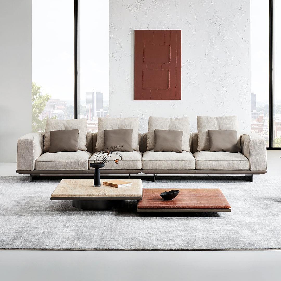 Avenor 2 seater Modular Sofa with Right armrest SF091-B -  Sofas - ebarza Furniture UAE | Shop Modern Furniture in Abu Dhabi & Dubai - مفروشات ايبازرا في الامارات | تسوق اثاث عصري وديكورات مميزة في دبي وابوظبي