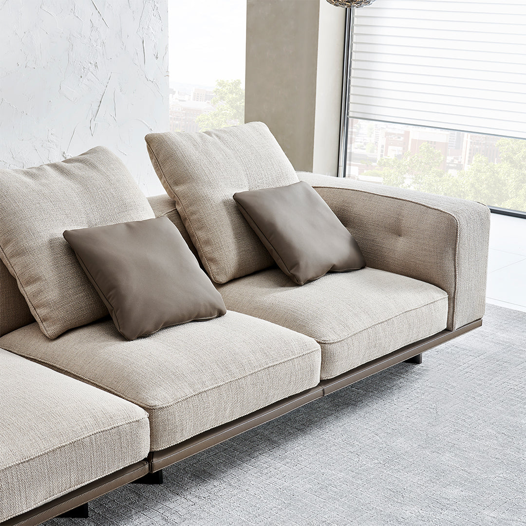 Avenor 2 seater Modular Sofa with Right armrest SF091-B -  Sofas - ebarza Furniture UAE | Shop Modern Furniture in Abu Dhabi & Dubai - مفروشات ايبازرا في الامارات | تسوق اثاث عصري وديكورات مميزة في دبي وابوظبي