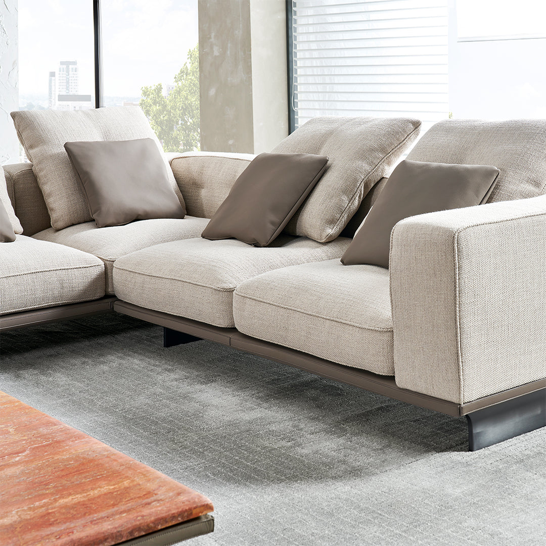 Avenor 2 seater Modular Sofa with Right armrest SF091-B -  Sofas - ebarza Furniture UAE | Shop Modern Furniture in Abu Dhabi & Dubai - مفروشات ايبازرا في الامارات | تسوق اثاث عصري وديكورات مميزة في دبي وابوظبي