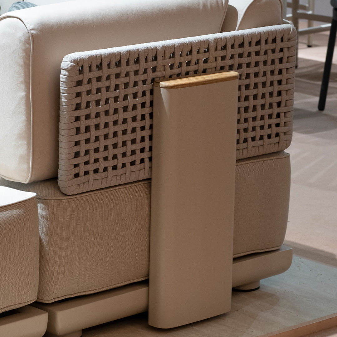 Customized For (D67932) -  Block Outdoor Corner Unit With Strap Back - KC8609N13ROP -  Sofas - ebarza Furniture UAE | Shop Modern Furniture in Abu Dhabi & Dubai - مفروشات ايبازرا في الامارات | تسوق اثاث عصري وديكورات مميزة في دبي وابوظبي