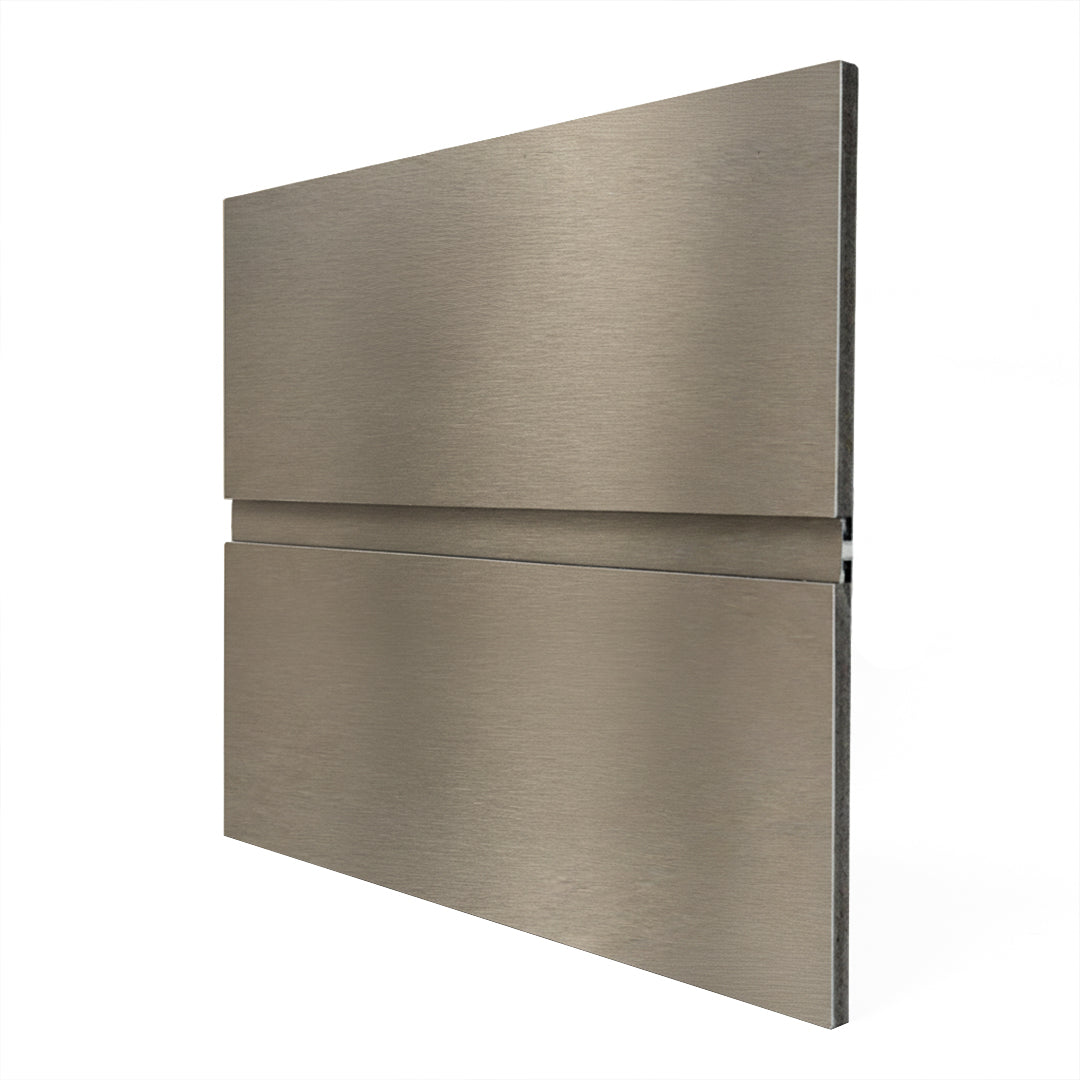320H-ALUMINUM PROFILE- ADJUSTABLE U-PROFILE  COLOUR : Brass Brushed Metal BP-104K