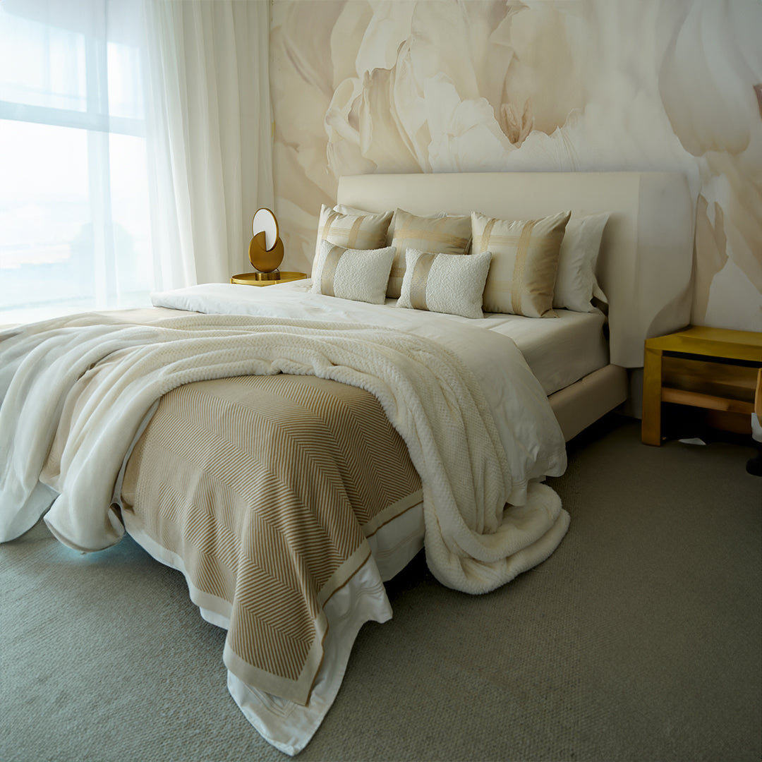 Bedding Set - EBB044 -  Bedding - ebarza Furniture UAE | Shop Modern Furniture in Abu Dhabi & Dubai - مفروشات ايبازرا في الامارات | تسوق اثاث عصري وديكورات مميزة في دبي وابوظبي