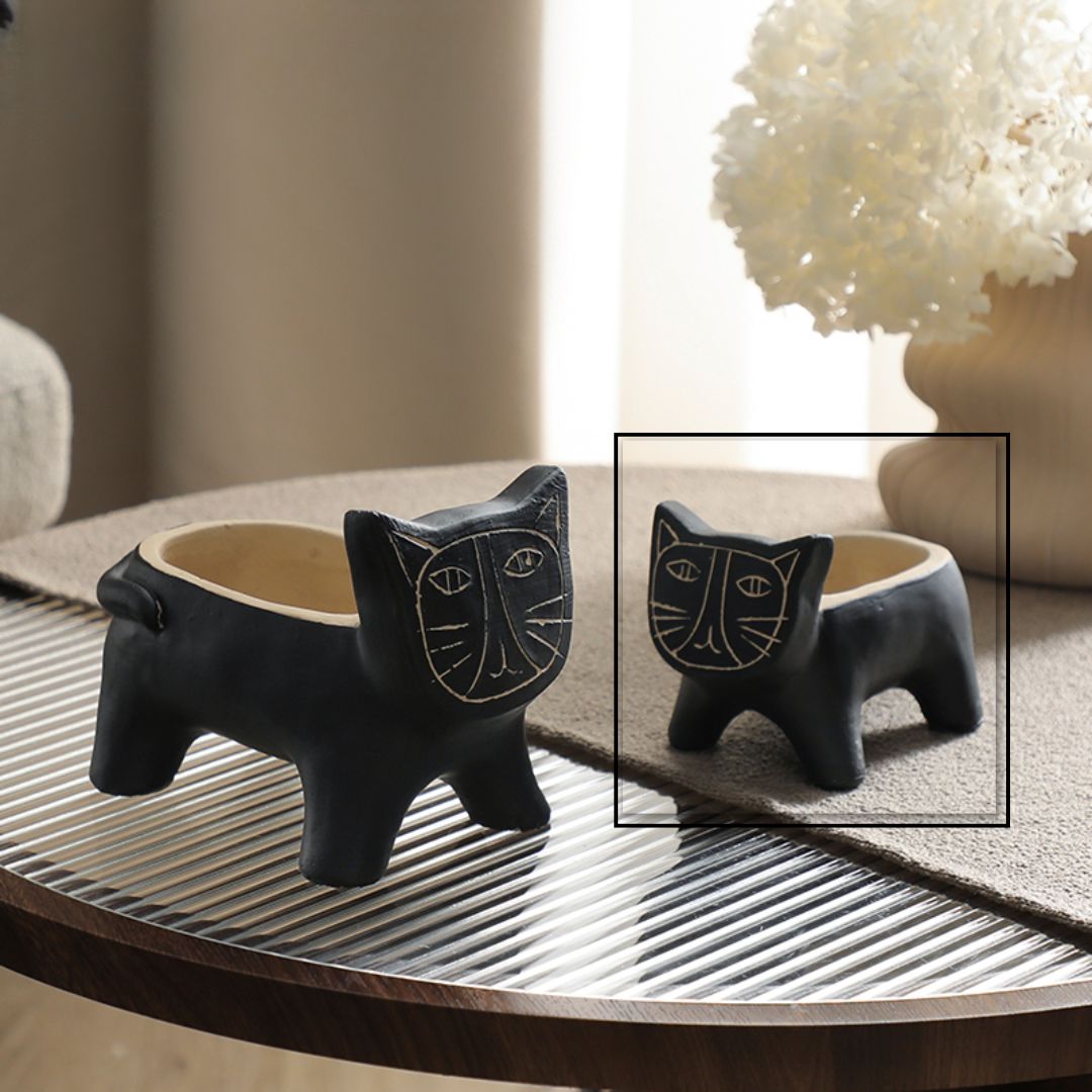 Black Cat-B FF-SN24008B -  Home Decor Figurines - ebarza Furniture UAE | Shop Modern Furniture in Abu Dhabi & Dubai - مفروشات ايبازرا في الامارات | تسوق اثاث عصري وديكورات مميزة في دبي وابوظبي