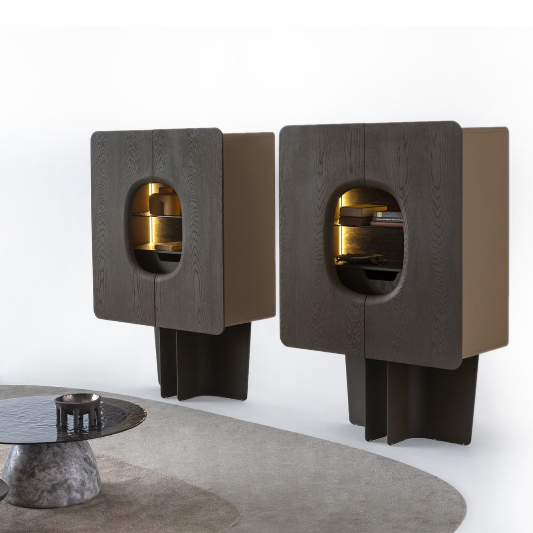 Bold Showcase/Cabinet -  Cabinets - ebarza Furniture UAE | Shop Modern Furniture in Abu Dhabi & Dubai - مفروشات ايبازرا في الامارات | تسوق اثاث عصري وديكورات مميزة في دبي وابوظبي