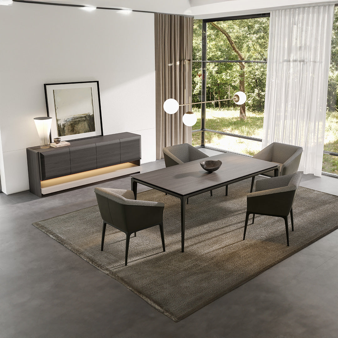 Pre-order 25 Days Delivery CAPRIA Dining Table 225 cm YL-CAPRIA-D/TABLE -  Dining Tables - ebarza Furniture UAE | Shop Modern Furniture in Abu Dhabi & Dubai - مفروشات ايبازرا في الامارات | تسوق اثاث عصري وديكورات مميزة في دبي وابوظبي