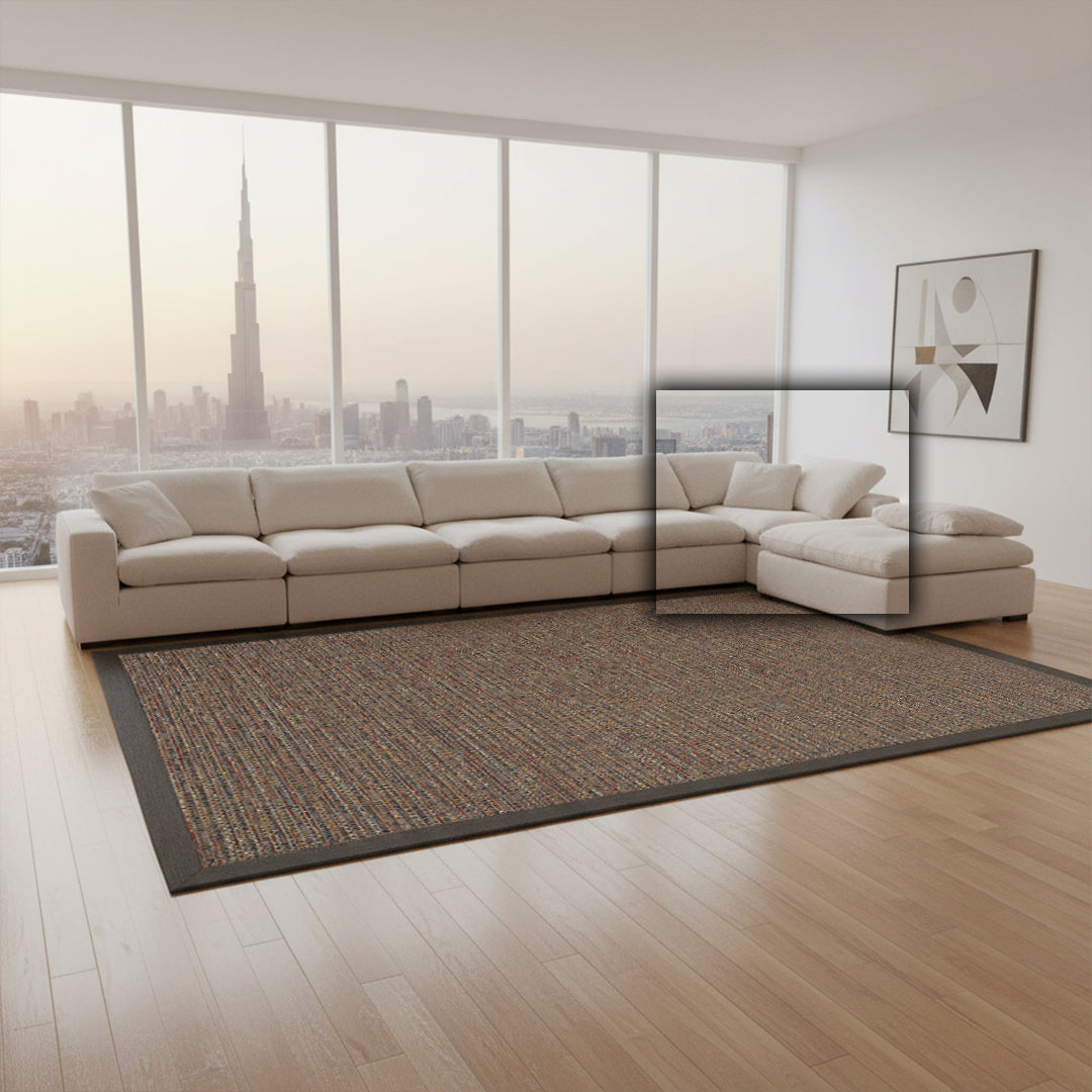 CHAM SOFA SINGLE MODULE WITH RIGHT HANDRAIL - V23J-10/3 RightArmModule