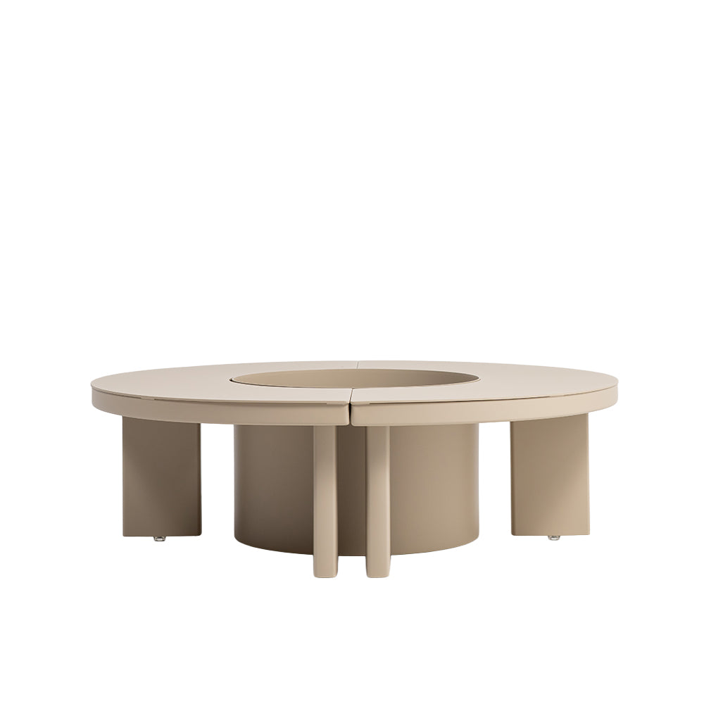 CLOGS OUTDOOR FULL ALUMINIUM COFFEE TABLE WITH BBQ GRILLWKT8611B63ALU -  Coffee Tables - ebarza Furniture UAE | Shop Modern Furniture in Abu Dhabi & Dubai - مفروشات ايبازرا في الامارات | تسوق اثاث عصري وديكورات مميزة في دبي وابوظبي