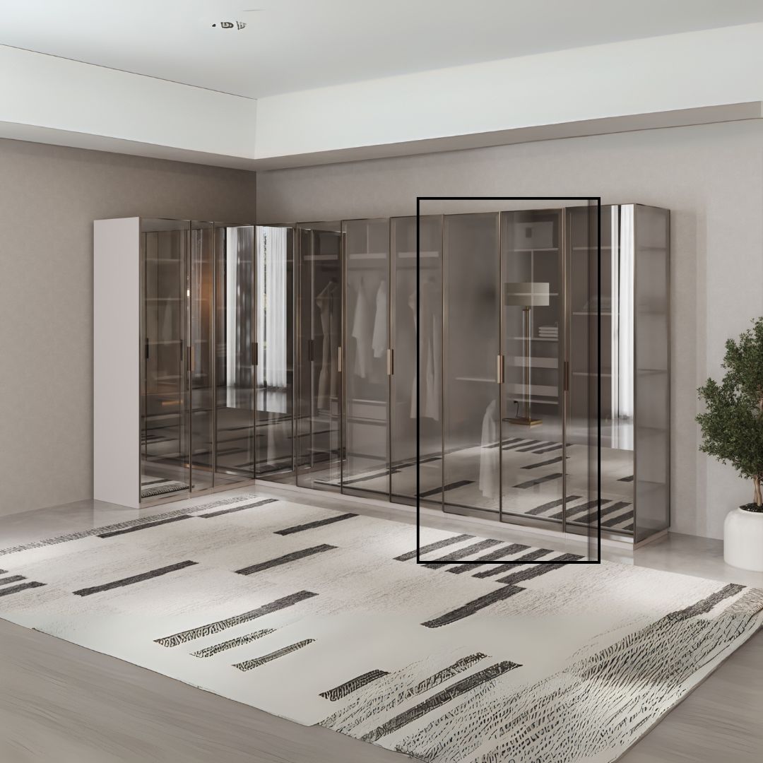 Pre-order 25 Days Delivery Cashmere 100 cm V2 Sweater Wardrobe -  Cabinets - ebarza Furniture UAE | Shop Modern Furniture in Abu Dhabi & Dubai - مفروشات ايبازرا في الامارات | تسوق اثاث عصري وديكورات مميزة في دبي وابوظبي