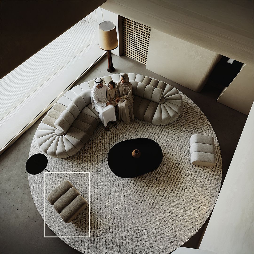 Chameleon Sofa Pouf Module - H-5228-E - Brown