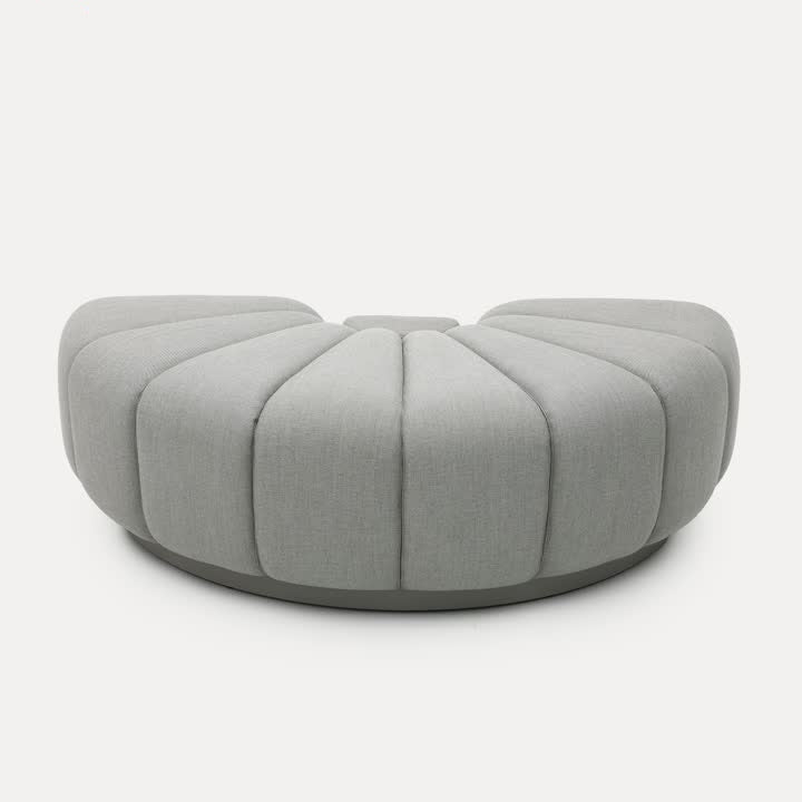 Pre-order 15 Days Delivery Chameleon Sofa - Half Round Moduel - H-5228-D -  Sofas - ebarza Furniture UAE | Shop Modern Furniture in Abu Dhabi & Dubai - مفروشات ايبازرا في الامارات | تسوق اثاث عصري وديكورات مميزة في دبي وابوظبي