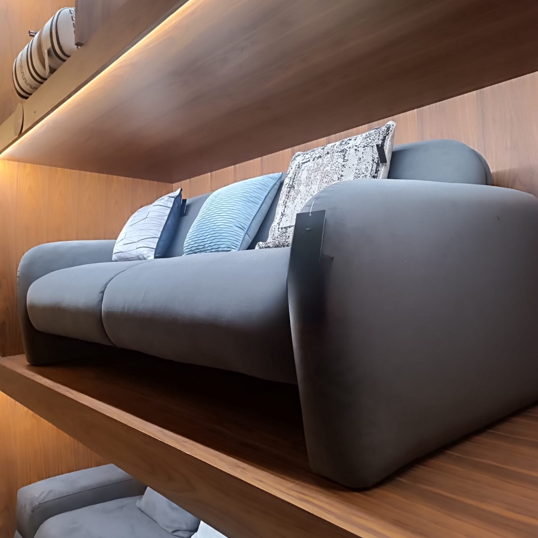 Display Item -  WD 3-Seater Modern Sofa - Gray 18078EYAS -  DISPLAY ITEM - ebarza Furniture UAE | Shop Modern Furniture in Abu Dhabi & Dubai - مفروشات ايبازرا في الامارات | تسوق اثاث عصري وديكورات مميزة في دبي وابوظبي