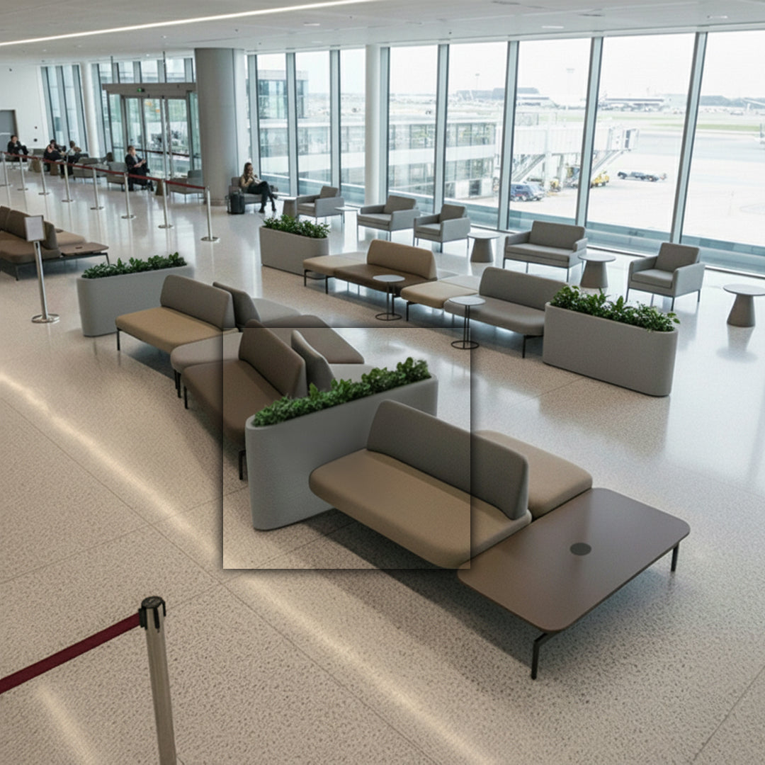 Core Wooden Frame indoor Planter H-249 Planter