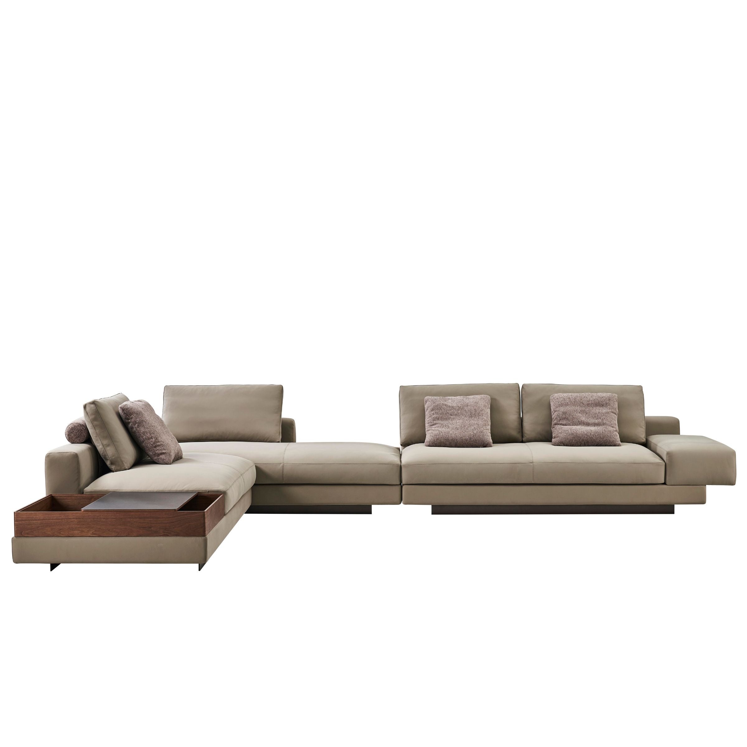 Siena Corner Sofa SF073 -  Sofas - ebarza Furniture UAE | Shop Modern Furniture in Abu Dhabi & Dubai - مفروشات ايبازرا في الامارات | تسوق اثاث عصري وديكورات مميزة في دبي وابوظبي