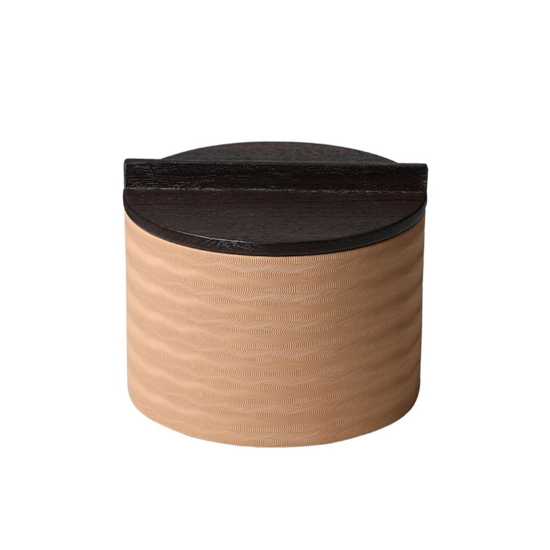 Corrugated Cylindrical Box B - FB-PG24008B -  Home Decor Figurines - ebarza Furniture UAE | Shop Modern Furniture in Abu Dhabi & Dubai - مفروشات ايبازرا في الامارات | تسوق اثاث عصري وديكورات مميزة في دبي وابوظبي