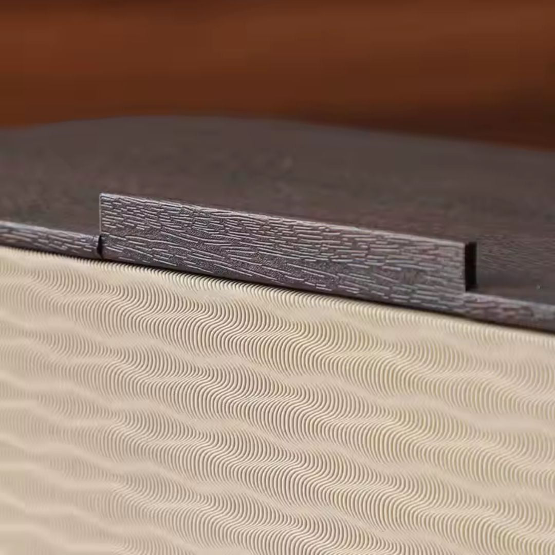 Corrugated Round Edge Box Coffee A - FB-PG24010A -  Decorative Boxes - ebarza Furniture UAE | Shop Modern Furniture in Abu Dhabi & Dubai - مفروشات ايبازرا في الامارات | تسوق اثاث عصري وديكورات مميزة في دبي وابوظبي
