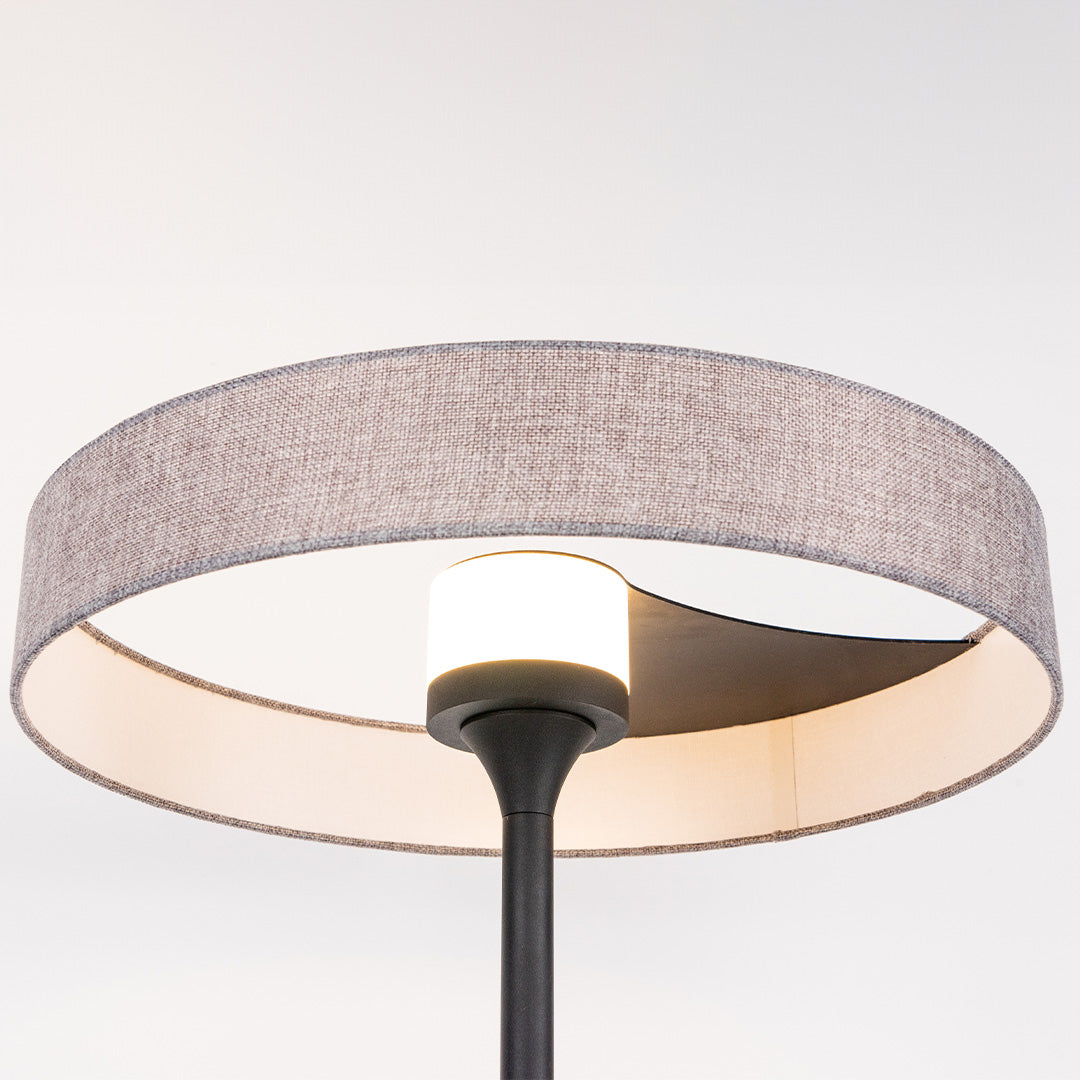 Crescent LED 155x45 Metal Aluminum Fabric Floor Lamp Crescent-02FL -  Floor Lamps - ebarza Furniture UAE | Shop Modern Furniture in Abu Dhabi & Dubai - مفروشات ايبازرا في الامارات | تسوق اثاث عصري وديكورات مميزة في دبي وابوظبي