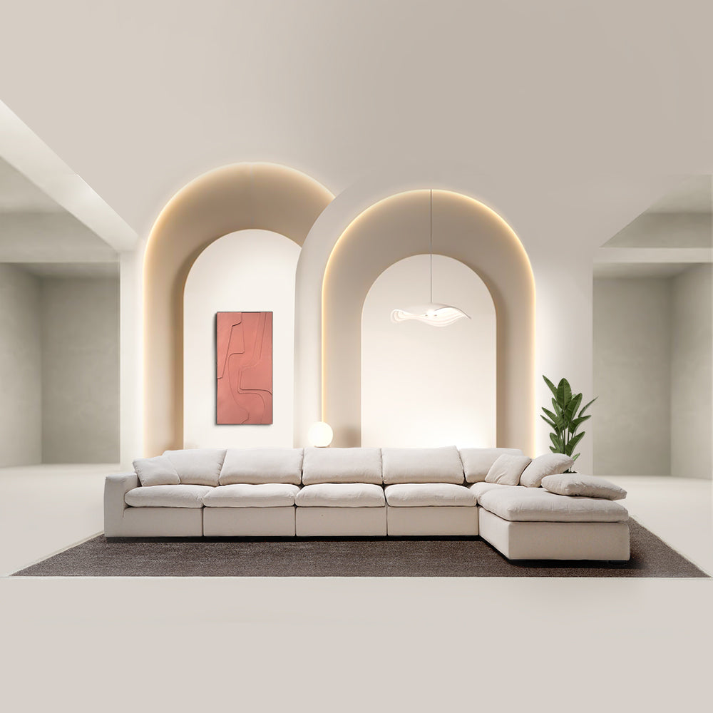 CHAM SOFA SINGLE MODULE WITH RIGHT HANDRAIL - V23J-10/3 RightArmModule -  Sofas - ebarza Furniture UAE | Shop Modern Furniture in Abu Dhabi & Dubai - مفروشات ايبازرا في الامارات | تسوق اثاث عصري وديكورات مميزة في دبي وابوظبي
