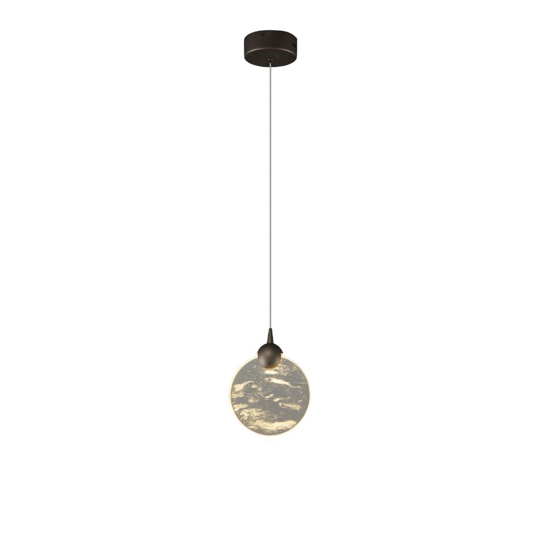 Crystal Arc Pendant Lamp MA05645PA-001 -  Pendant Lamps - ebarza Furniture UAE | Shop Modern Furniture in Abu Dhabi & Dubai - مفروشات ايبازرا في الامارات | تسوق اثاث عصري وديكورات مميزة في دبي وابوظبي