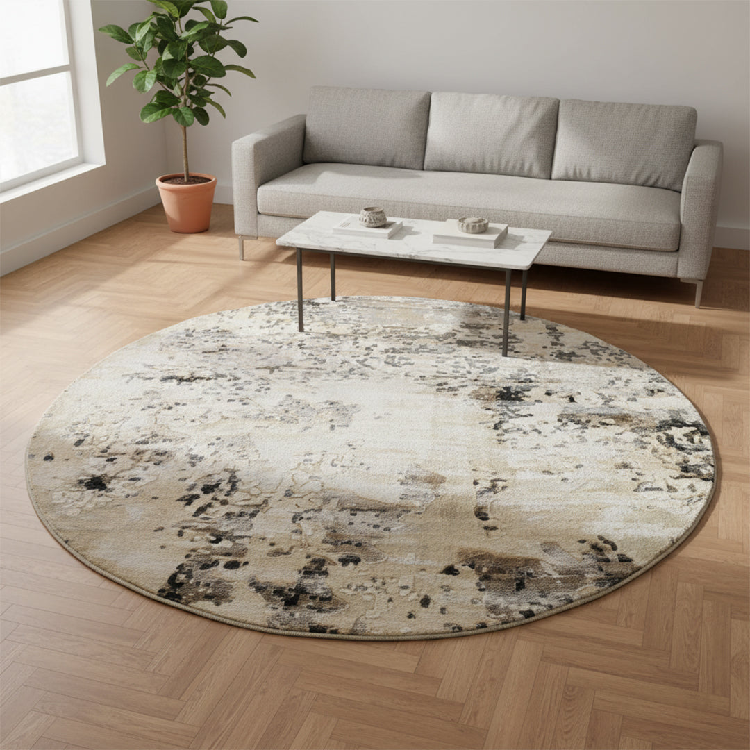 D150 Cm Handmade Wool Rug Jh-20734 Round