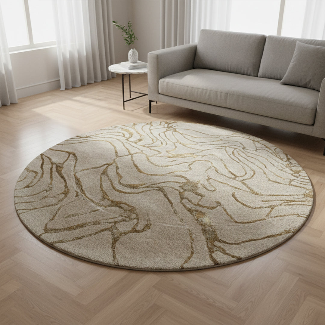 D150 Cm Handmade Wool Rug Jh-20736 Round