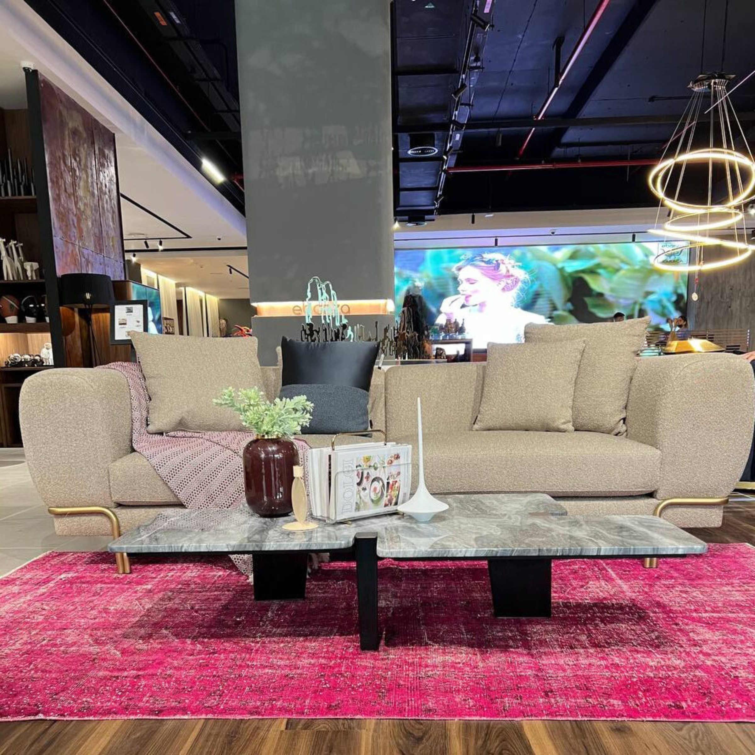 Giallo 4 Seater Sofa Gialo-036 -  Sofas - ebarza Furniture UAE | Shop Modern Furniture in Abu Dhabi & Dubai - مفروشات ايبازرا في الامارات | تسوق اثاث عصري وديكورات مميزة في دبي وابوظبي