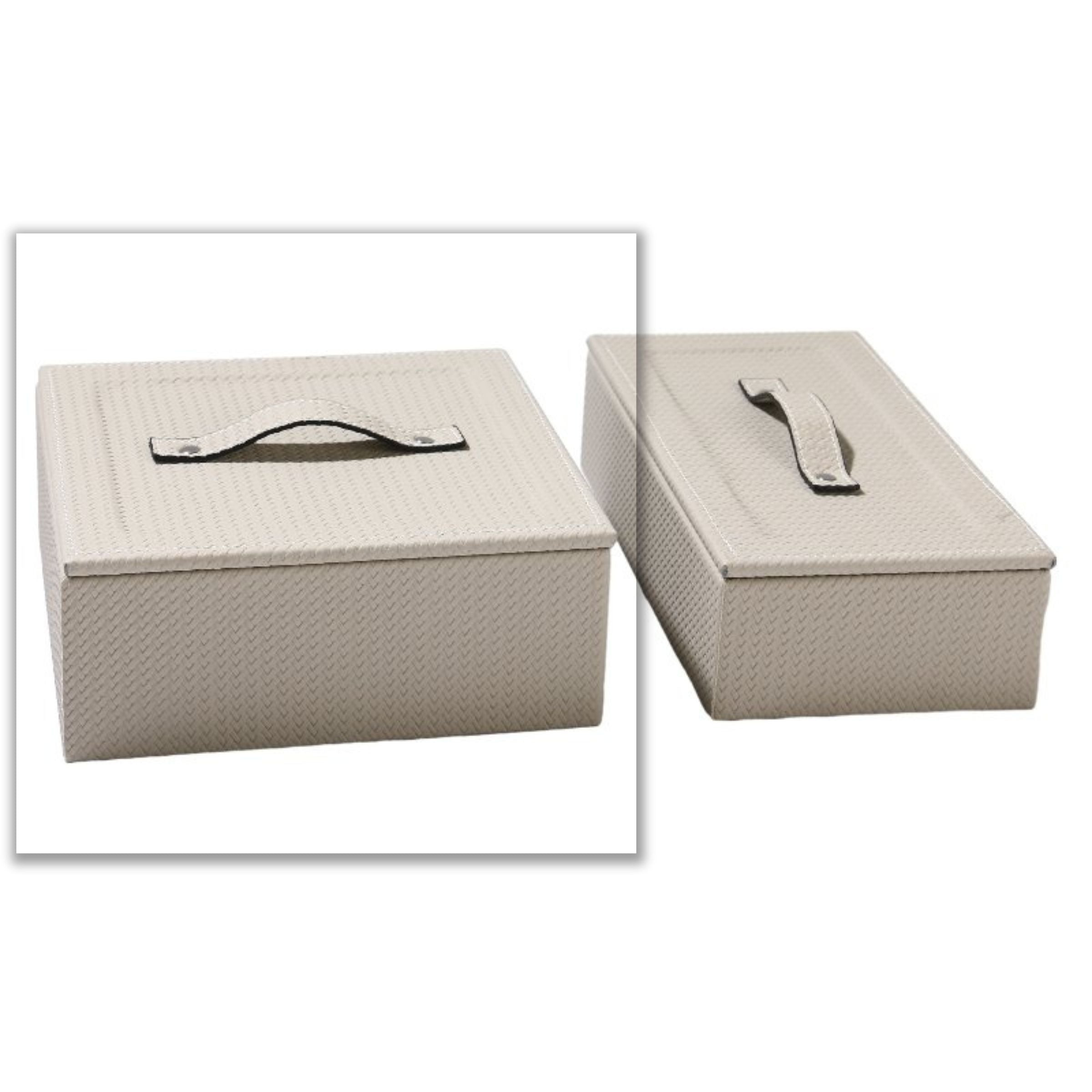 SQUARE DECORATIVE BOX DD210919A -  Decorative Boxes - ebarza Furniture UAE | Shop Modern Furniture in Abu Dhabi & Dubai - مفروشات ايبازرا في الامارات | تسوق اثاث عصري وديكورات مميزة في دبي وابوظبي
