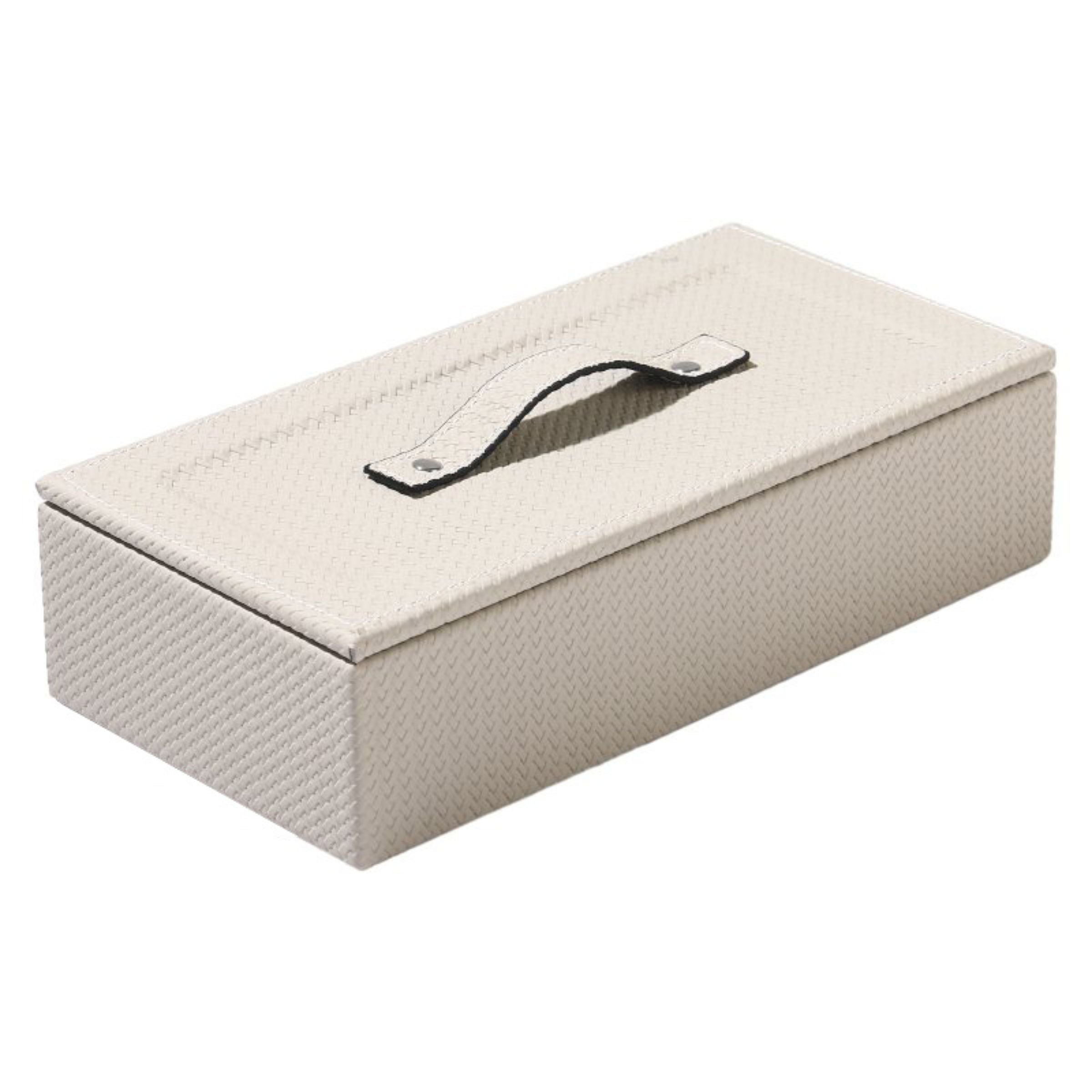 RECTANGULAR DECORATIVE BOX DD210920A -  Decorative Boxes - ebarza Furniture UAE | Shop Modern Furniture in Abu Dhabi & Dubai - مفروشات ايبازرا في الامارات | تسوق اثاث عصري وديكورات مميزة في دبي وابوظبي