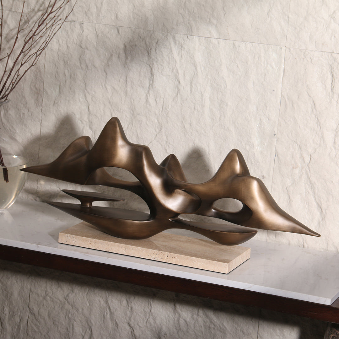 DESKTOP SCULPTURE KA3339 /BA061 -  Home Decor Figurines - ebarza Furniture UAE | Shop Modern Furniture in Abu Dhabi & Dubai - مفروشات ايبازرا في الامارات | تسوق اثاث عصري وديكورات مميزة في دبي وابوظبي