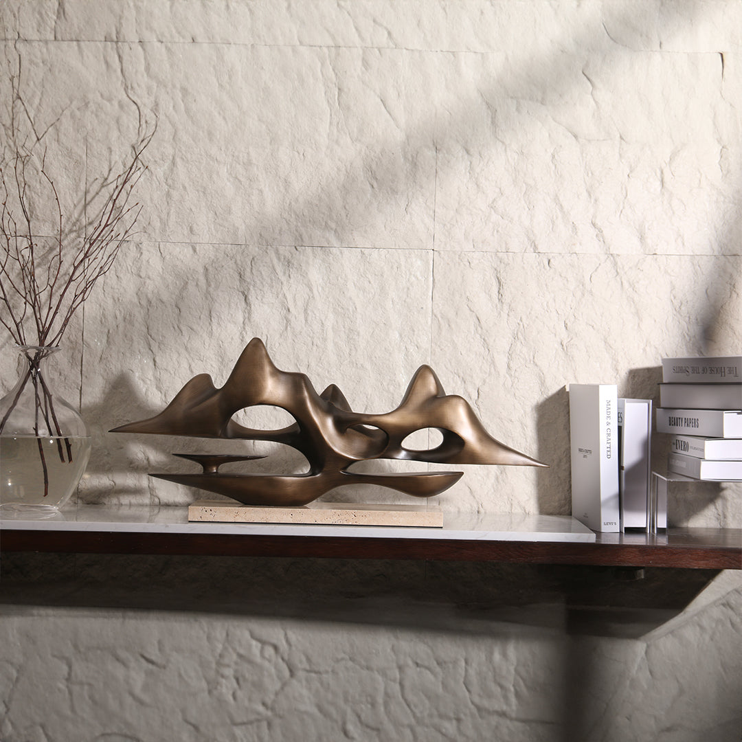 DESKTOP SCULPTURE KA3339 /BA061 -  Home Decor Figurines - ebarza Furniture UAE | Shop Modern Furniture in Abu Dhabi & Dubai - مفروشات ايبازرا في الامارات | تسوق اثاث عصري وديكورات مميزة في دبي وابوظبي