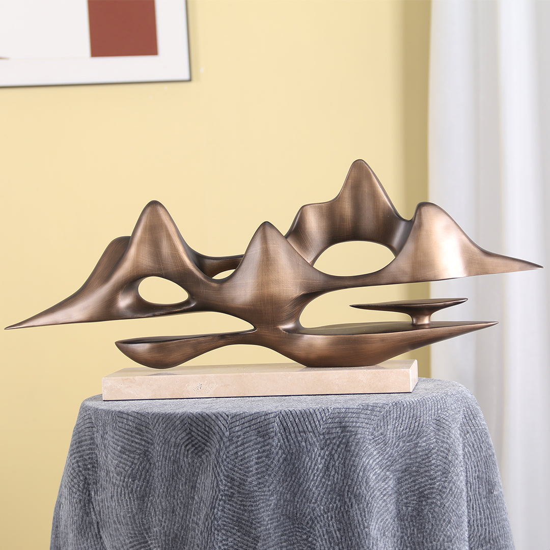 DESKTOP SCULPTURE KA3339 /BA061 -  Home Decor Figurines - ebarza Furniture UAE | Shop Modern Furniture in Abu Dhabi & Dubai - مفروشات ايبازرا في الامارات | تسوق اثاث عصري وديكورات مميزة في دبي وابوظبي