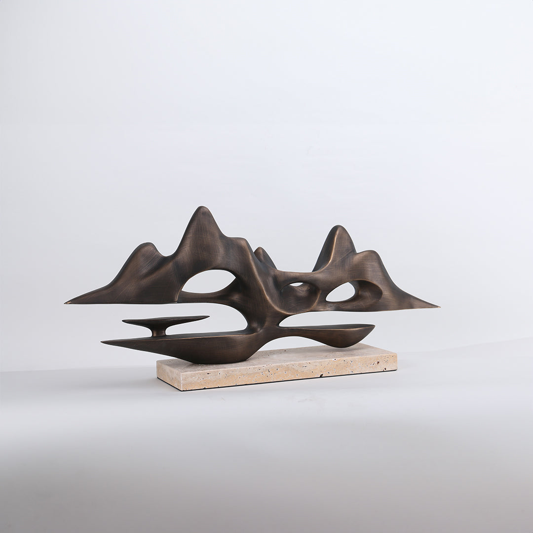 DESKTOP SCULPTURE KA3339 /BA061 -  Home Decor Figurines - ebarza Furniture UAE | Shop Modern Furniture in Abu Dhabi & Dubai - مفروشات ايبازرا في الامارات | تسوق اثاث عصري وديكورات مميزة في دبي وابوظبي