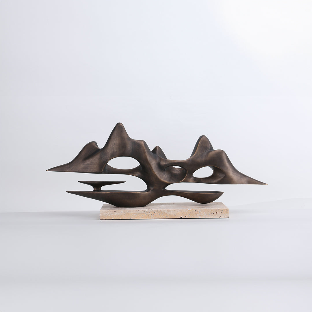DESKTOP SCULPTURE KA3339 /BA061 -  Home Decor Figurines - ebarza Furniture UAE | Shop Modern Furniture in Abu Dhabi & Dubai - مفروشات ايبازرا في الامارات | تسوق اثاث عصري وديكورات مميزة في دبي وابوظبي