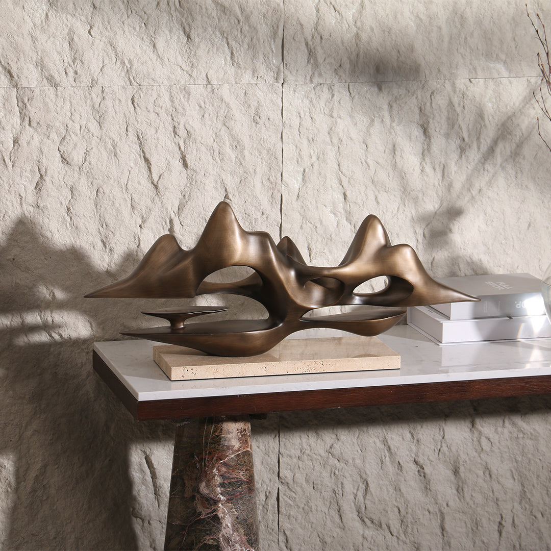 DESKTOP SCULPTURE KA3339 /BA061 -  Home Decor Figurines - ebarza Furniture UAE | Shop Modern Furniture in Abu Dhabi & Dubai - مفروشات ايبازرا في الامارات | تسوق اثاث عصري وديكورات مميزة في دبي وابوظبي