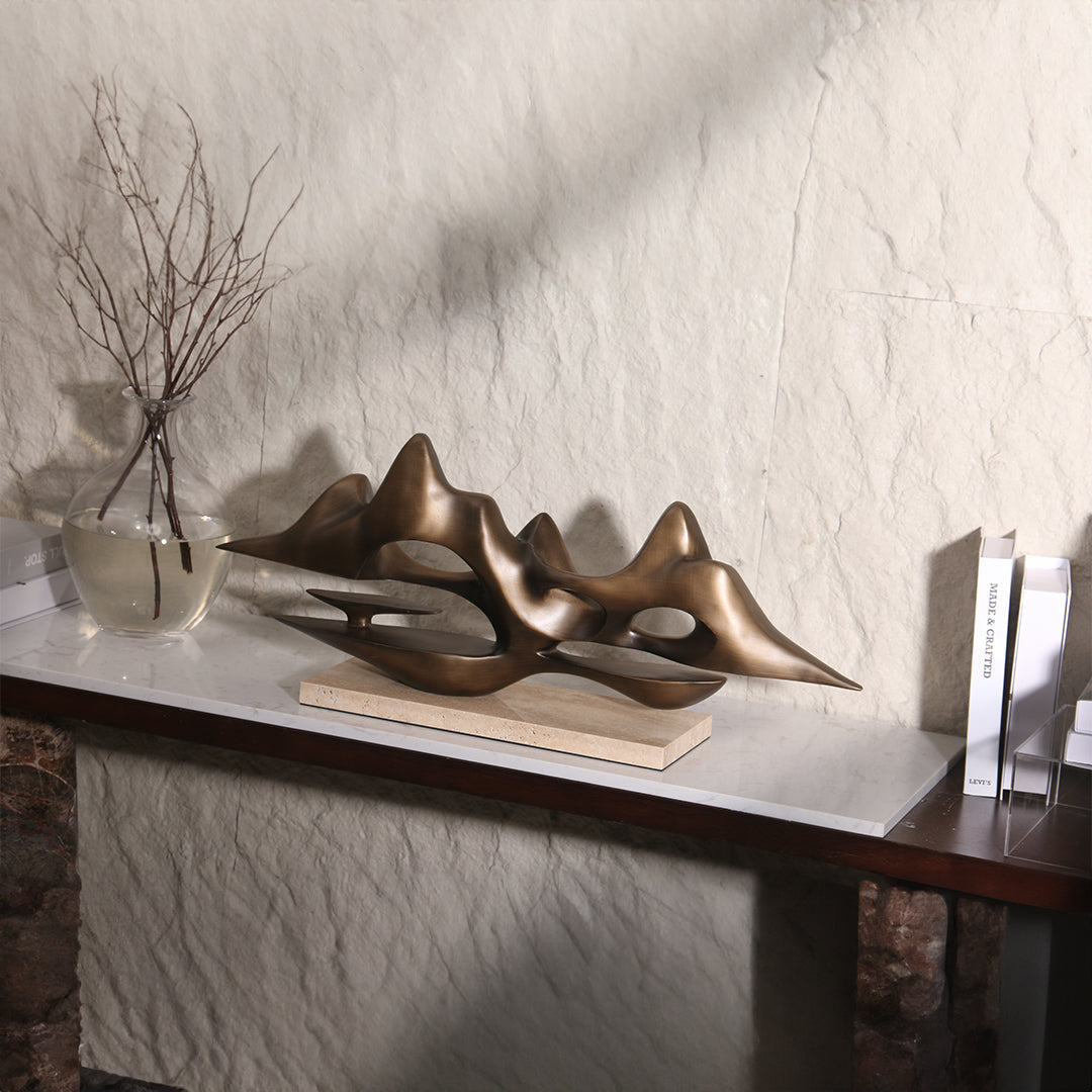 DESKTOP SCULPTURE KA3339 /BA061 -  Home Decor Figurines - ebarza Furniture UAE | Shop Modern Furniture in Abu Dhabi & Dubai - مفروشات ايبازرا في الامارات | تسوق اثاث عصري وديكورات مميزة في دبي وابوظبي