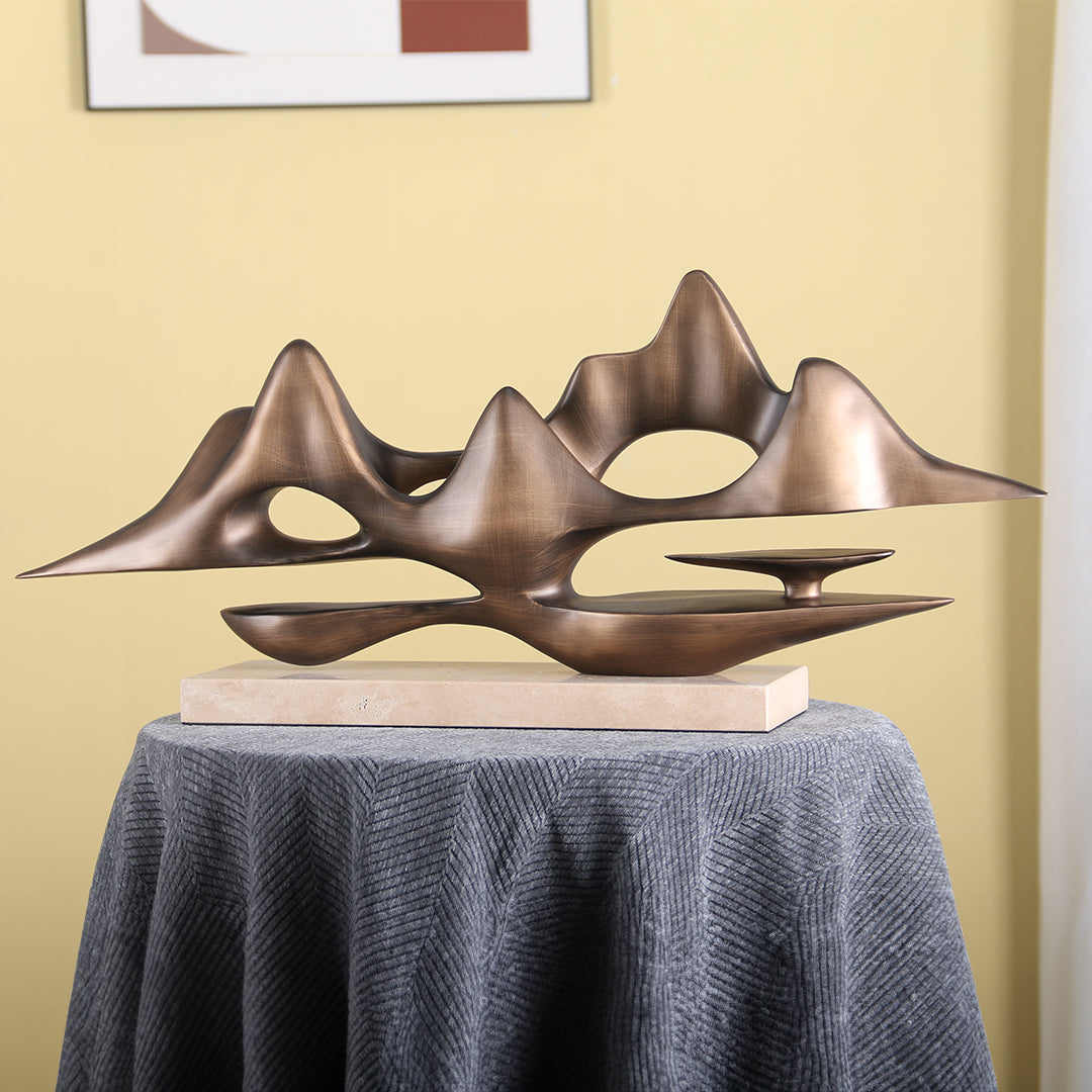 DESKTOP SCULPTURE KA3339 /BA061 -  Home Decor Figurines - ebarza Furniture UAE | Shop Modern Furniture in Abu Dhabi & Dubai - مفروشات ايبازرا في الامارات | تسوق اثاث عصري وديكورات مميزة في دبي وابوظبي