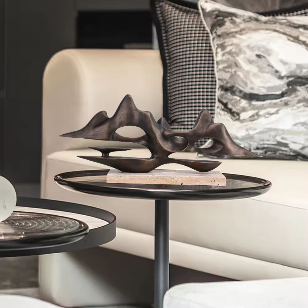 DESKTOP SCULPTURE KA3339 /BA061 -  Home Decor Figurines - ebarza Furniture UAE | Shop Modern Furniture in Abu Dhabi & Dubai - مفروشات ايبازرا في الامارات | تسوق اثاث عصري وديكورات مميزة في دبي وابوظبي