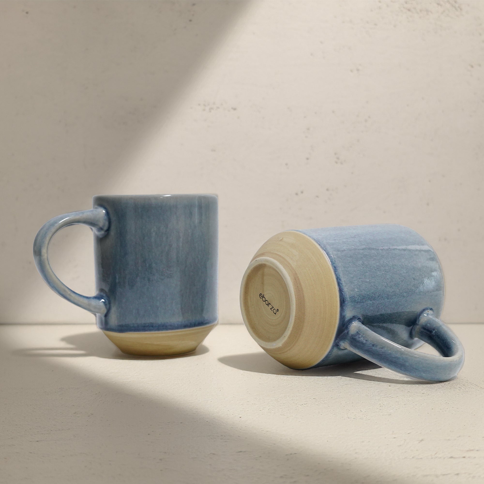 Light Blue MUG HZ2478 -  Mugs - ebarza Furniture UAE | Shop Modern Furniture in Abu Dhabi & Dubai - مفروشات ايبازرا في الامارات | تسوق اثاث عصري وديكورات مميزة في دبي وابوظبي