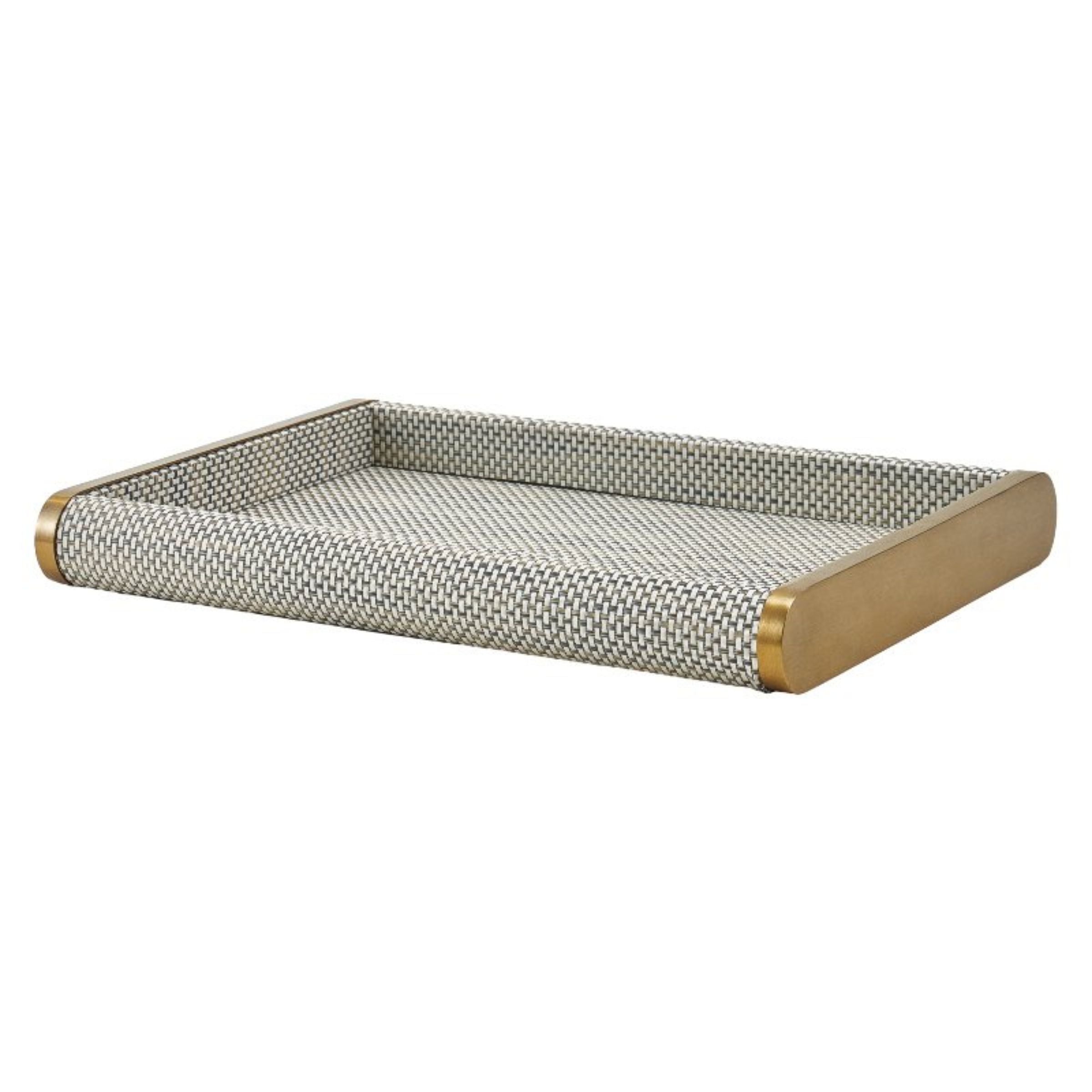 Decorative TRAY DT201210A -  Trays - ebarza Furniture UAE | Shop Modern Furniture in Abu Dhabi & Dubai - مفروشات ايبازرا في الامارات | تسوق اثاث عصري وديكورات مميزة في دبي وابوظبي