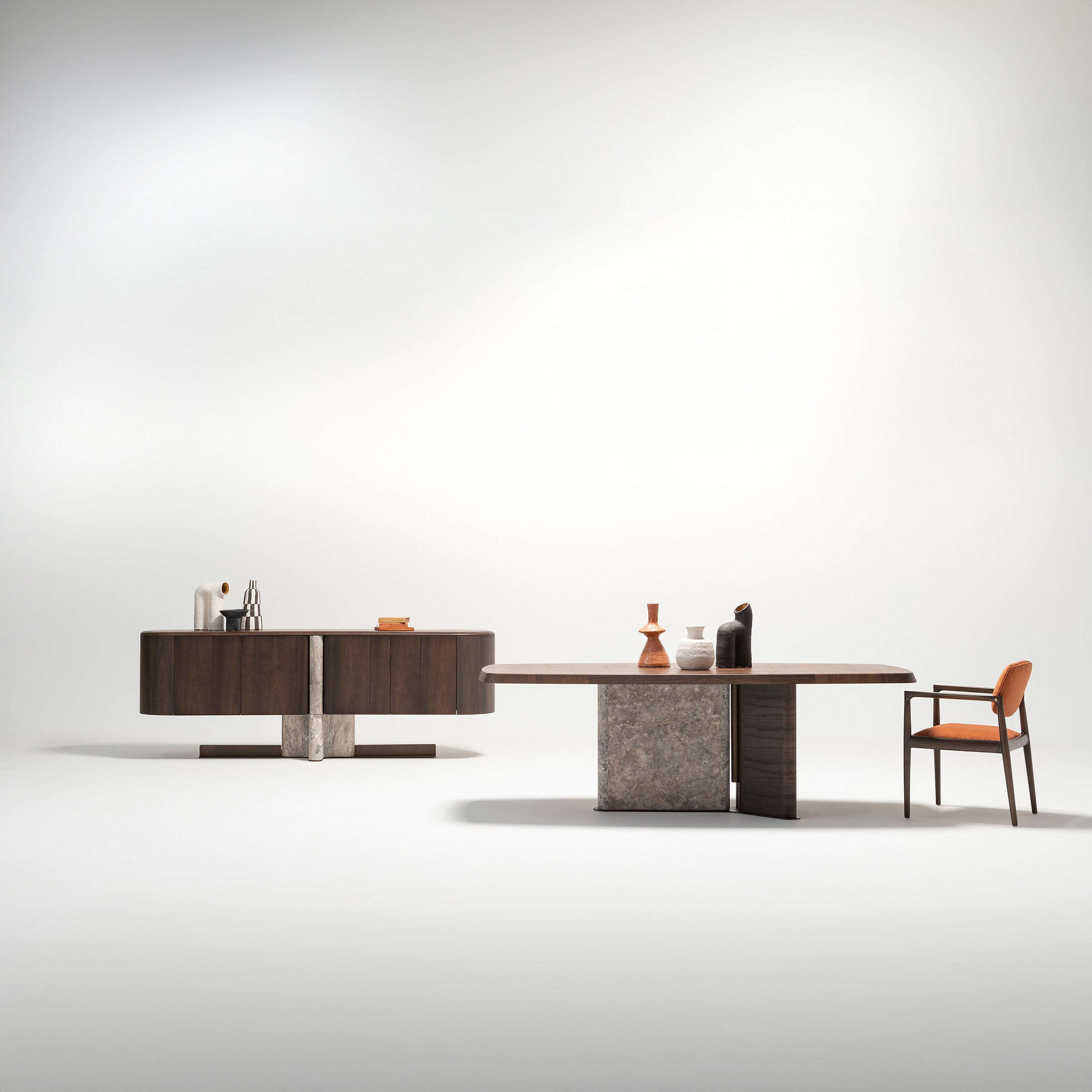 ODEON DINING TABLE 2.78 OD-DT-001 -  Dining Tables - ebarza Furniture UAE | Shop Modern Furniture in Abu Dhabi & Dubai - مفروشات ايبازرا في الامارات | تسوق اثاث عصري وديكورات مميزة في دبي وابوظبي