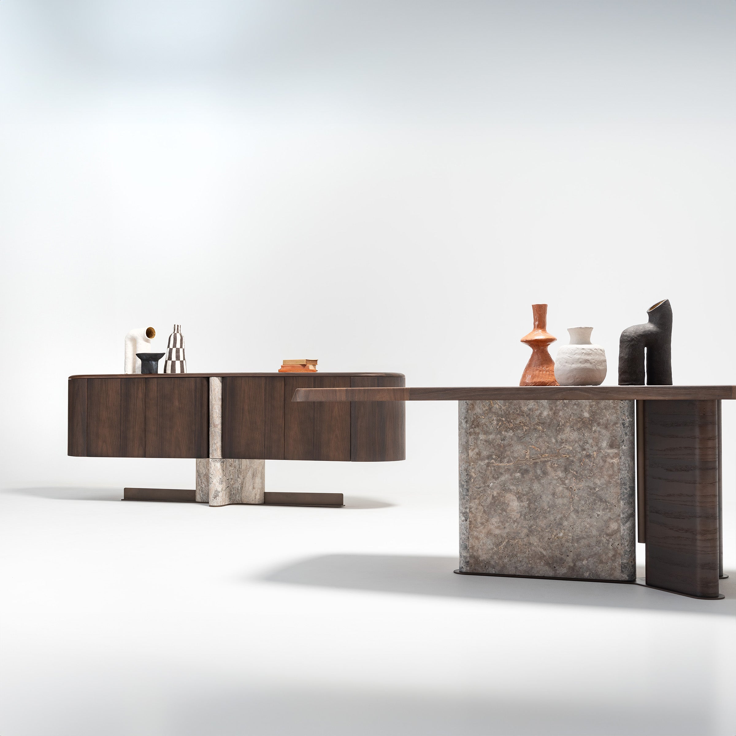 ODEON DINING TABLE 2.78 OD-DT-001 -  Dining Tables - ebarza Furniture UAE | Shop Modern Furniture in Abu Dhabi & Dubai - مفروشات ايبازرا في الامارات | تسوق اثاث عصري وديكورات مميزة في دبي وابوظبي