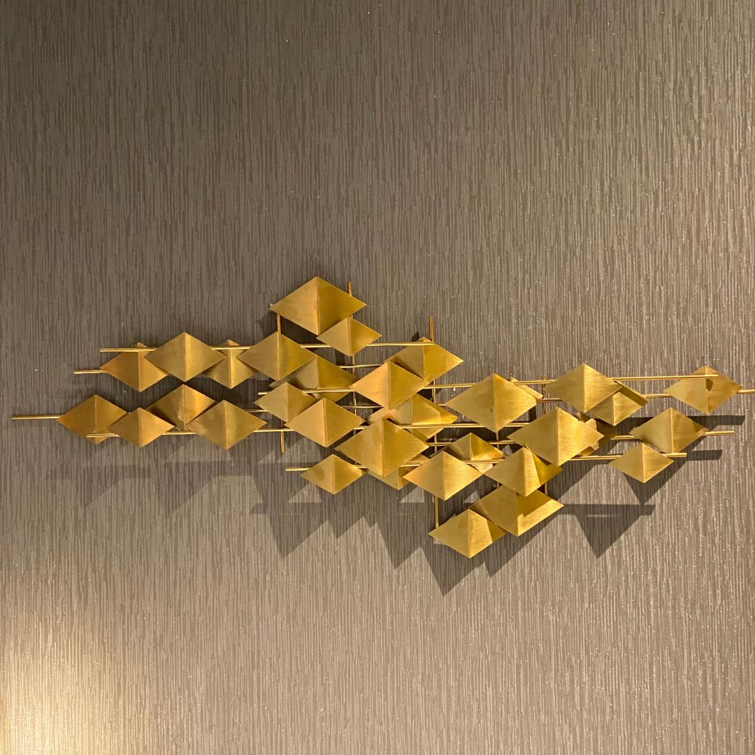 Display Item - The Flock Handcrafted Stainless Steel Artwork Z08023-G Nakheel -  DISPLAY ITEM - ebarza Furniture UAE | Shop Modern Furniture in Abu Dhabi & Dubai - مفروشات ايبازرا في الامارات | تسوق اثاث عصري وديكورات مميزة في دبي وابوظبي