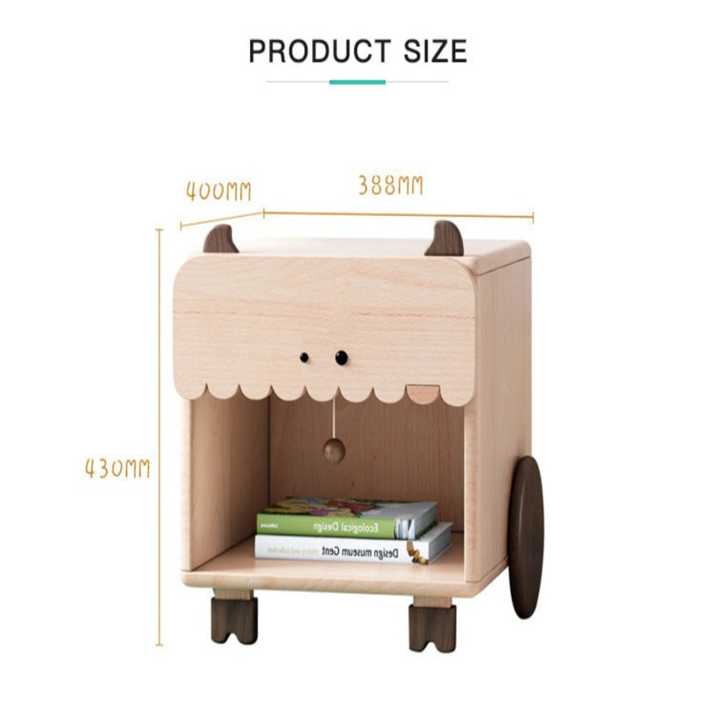 KIDS KAWAII STORAGE CABINET E1901M -  Kids Shelves - ebarza Furniture UAE | Shop Modern Furniture in Abu Dhabi & Dubai - مفروشات ايبازرا في الامارات | تسوق اثاث عصري وديكورات مميزة في دبي وابوظبي