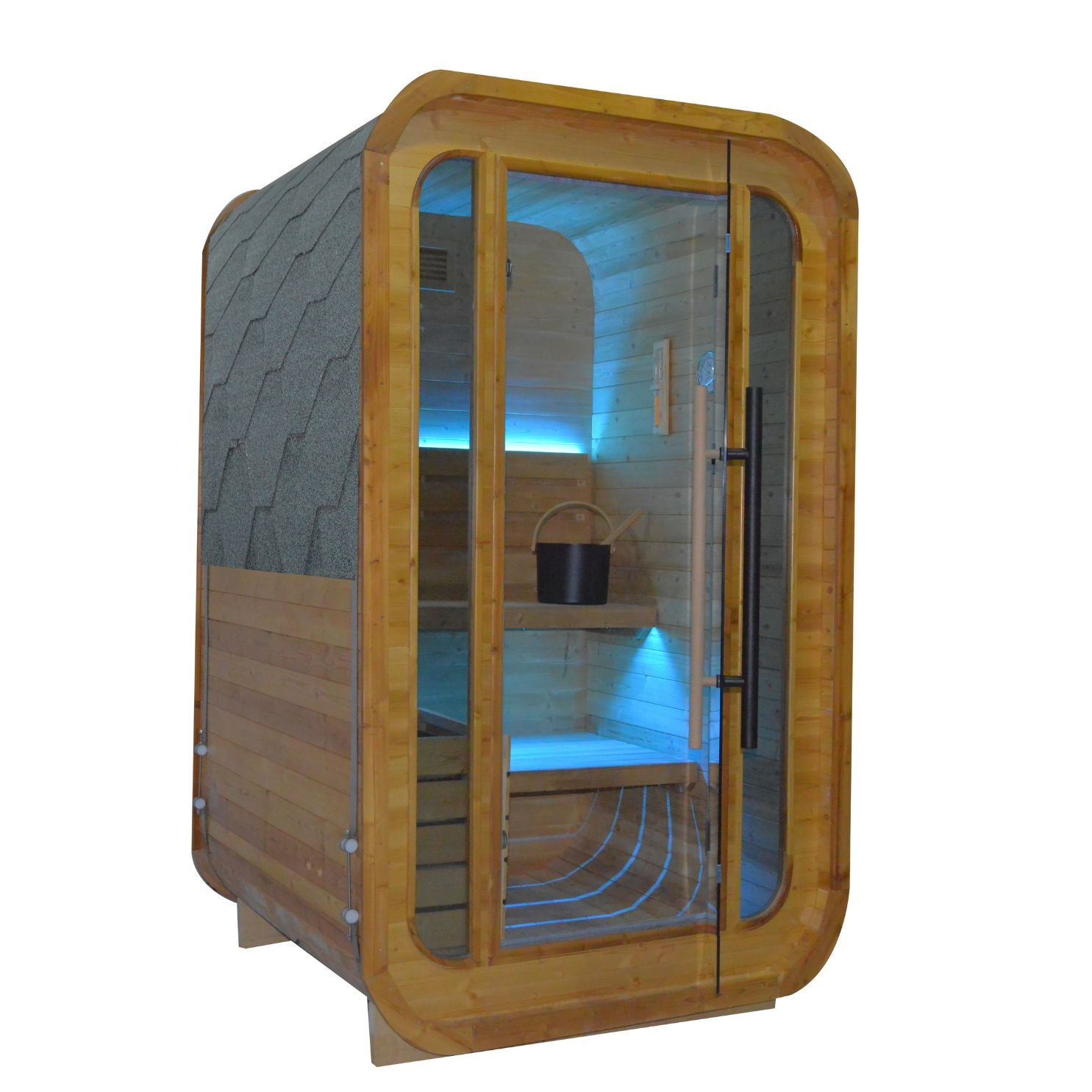EBARZA Indoor/outdoor SAUNA ROOM LM-BR200TD -  Sauna Room - ebarza Furniture UAE | Shop Modern Furniture in Abu Dhabi & Dubai - مفروشات ايبازرا في الامارات | تسوق اثاث عصري وديكورات مميزة في دبي وابوظبي