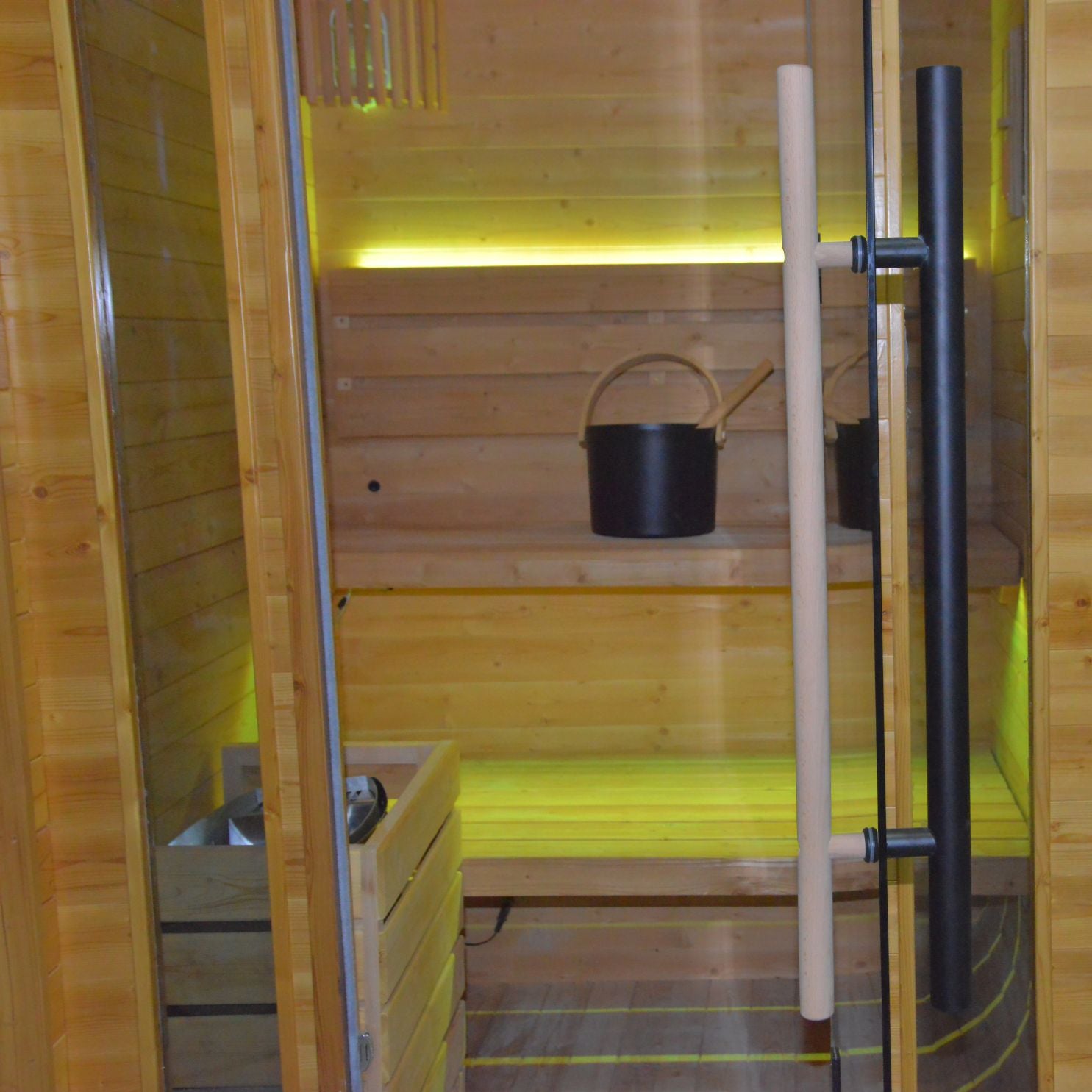 EBARZA Indoor/outdoor SAUNA ROOM LM-BR200TD -  Sauna Room - ebarza Furniture UAE | Shop Modern Furniture in Abu Dhabi & Dubai - مفروشات ايبازرا في الامارات | تسوق اثاث عصري وديكورات مميزة في دبي وابوظبي