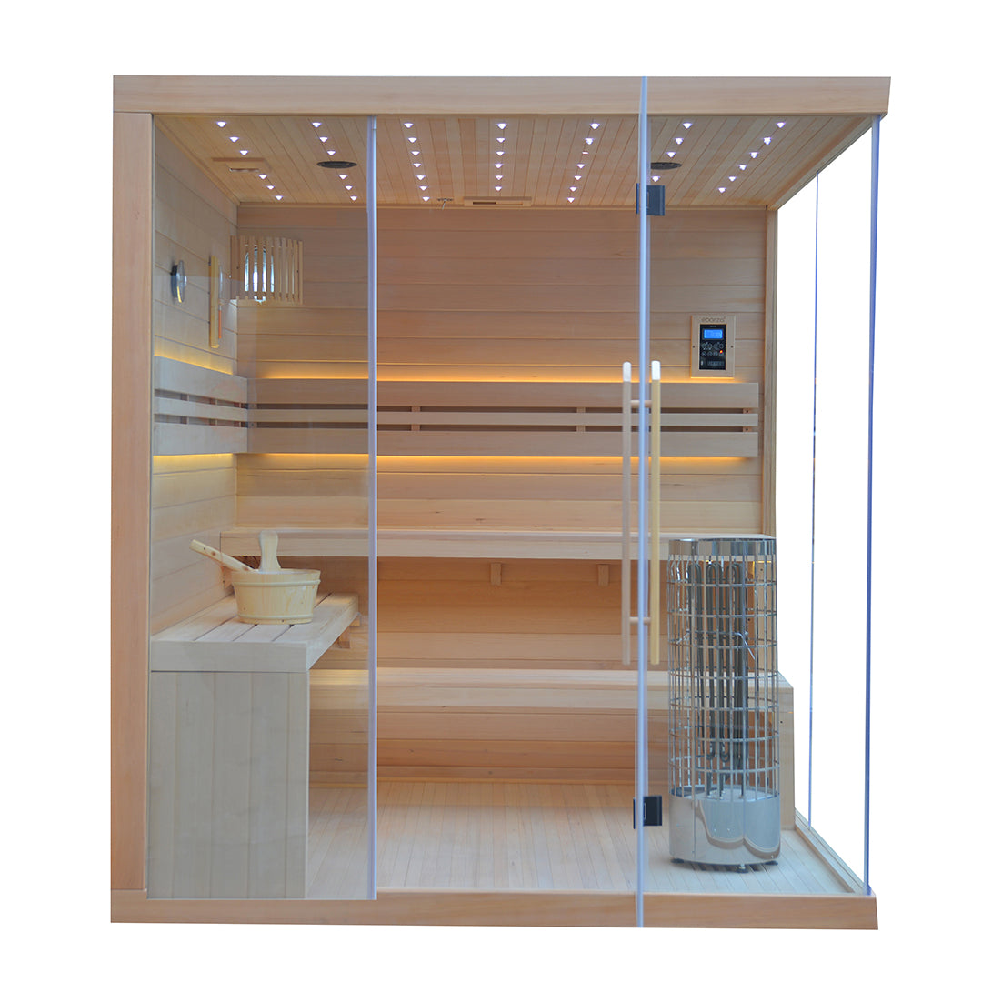 EBARZA SAUNA ROOM LM-T03B -  Sauna Room - ebarza Furniture UAE | Shop Modern Furniture in Abu Dhabi & Dubai - مفروشات ايبازرا في الامارات | تسوق اثاث عصري وديكورات مميزة في دبي وابوظبي